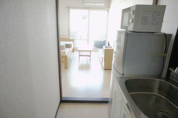 エポックダボ 玄関から見た景色です。