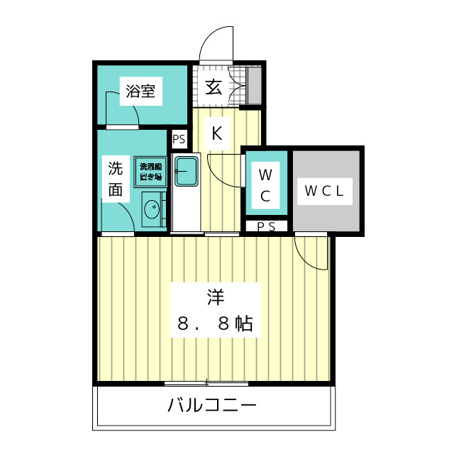 ブランセン川名 間取り
