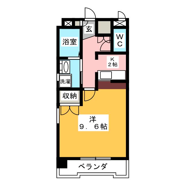 ウイングステージ御器所 間取り