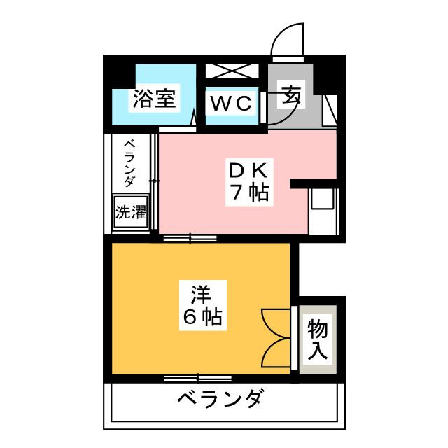 ベルメゾン吹上 間取り