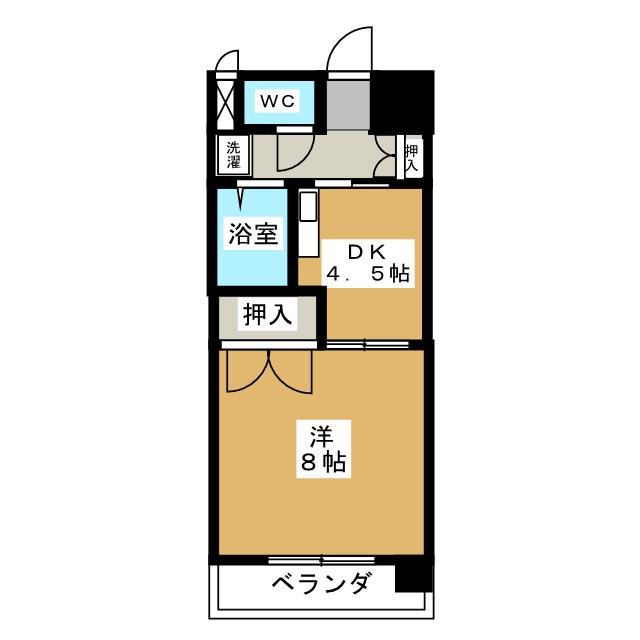 サザン名駅EAST 間取り