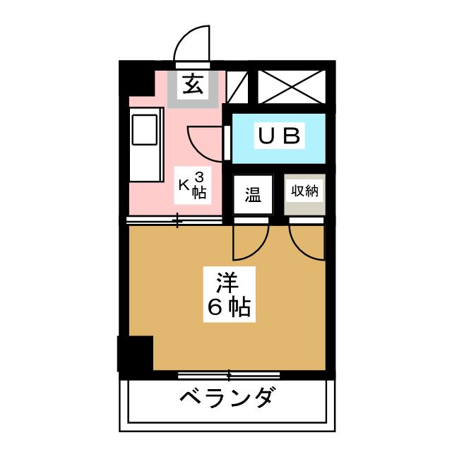 ベルメゾン白川 間取り