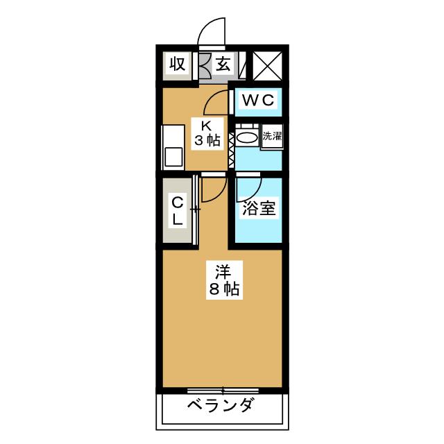 メゾンエスポワール 間取り