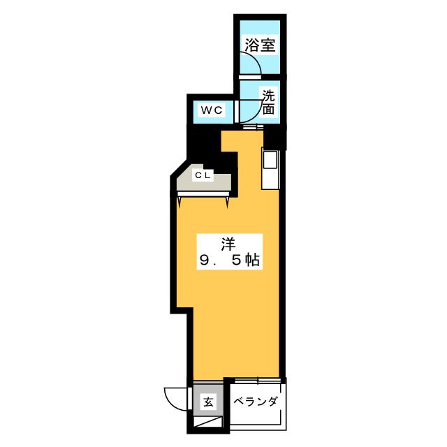 ジュネス・５・栄 間取り