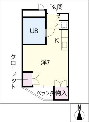 ドエル杁中 間取り