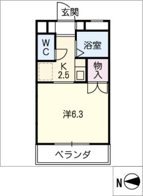 第２マルベリーヒル八事２号館 間取り