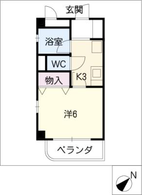雲錦山房 間取り