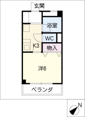 雲錦山房 間取り