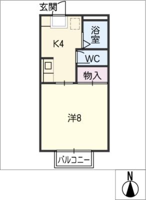 クリスタルビレッジＡ棟 間取り