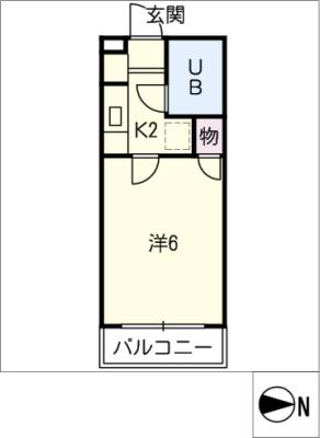 エレガンスＳＡＷＡＤＡ 間取り