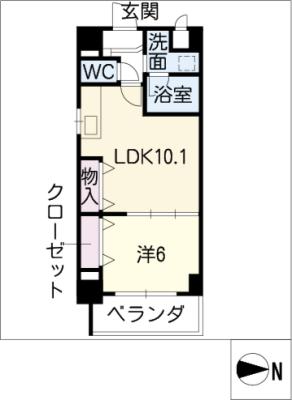 ＭＯＯＮ　ＬＩＧＨＴ　桜山 間取り