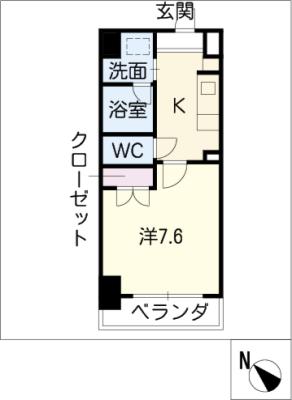アールズタワー池下西 間取り