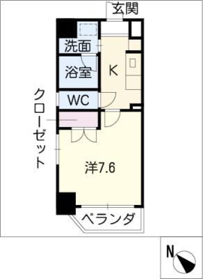 アールズタワー池下西 間取り