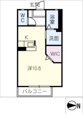 シャンブルＫＮ 間取り