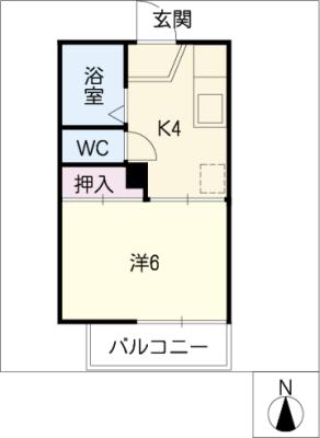 フレグランス今池 間取り