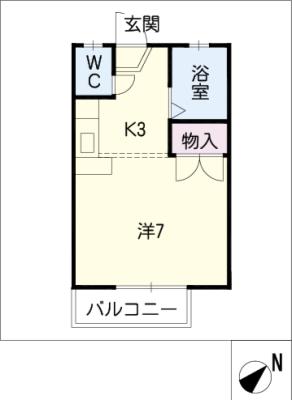 パストラル竜美 間取り