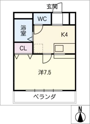 ミキスクェア北野 間取り