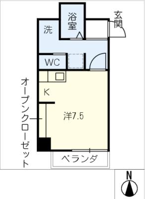ユース山手館 間取り