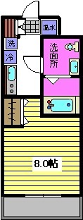 アヴァンセ四ツ谷 間取り