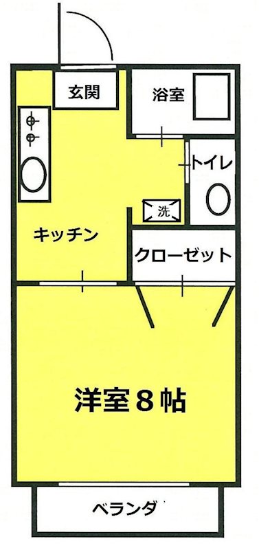 ヴューあさひ 間取り
