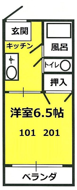 カーサフロールＢ 間取り