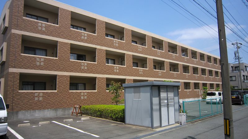 Residence-Cosmo 敷地内ゴミ置き場