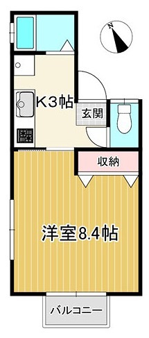 ハイツ・サザンカ 間取り