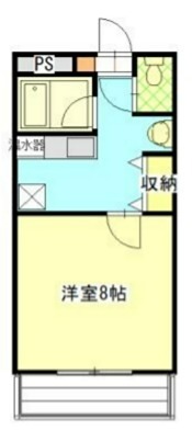 サンハイツ栗真 間取り