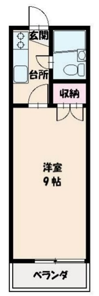 カレッジハウス　1 間取り