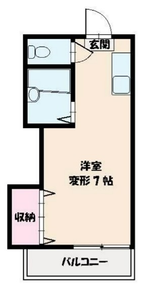 シャンブルK 間取り
