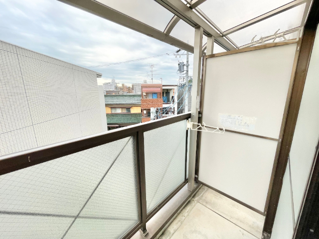 西科マンション ベランダ