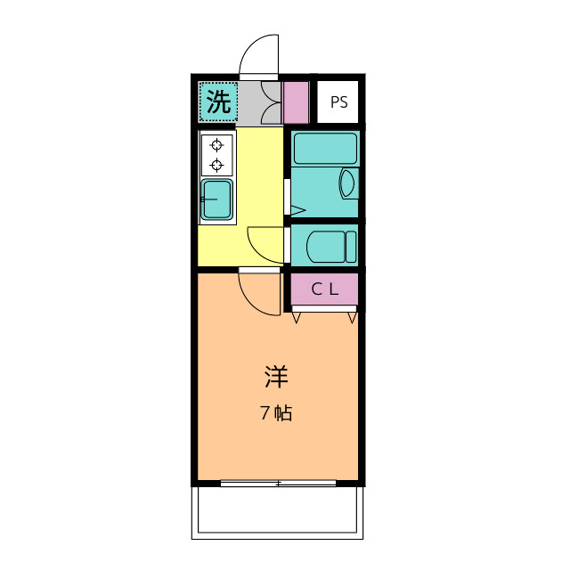 ヴァンベール桜山 間取り