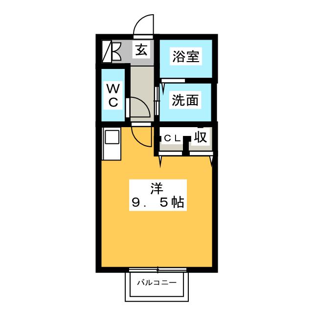 ケープヒルズ天神 間取り