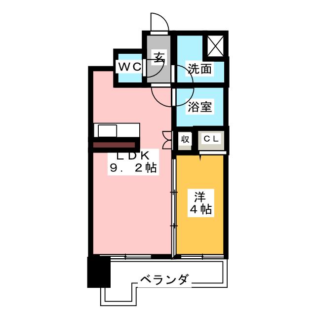 エスティメゾン東別院 間取り