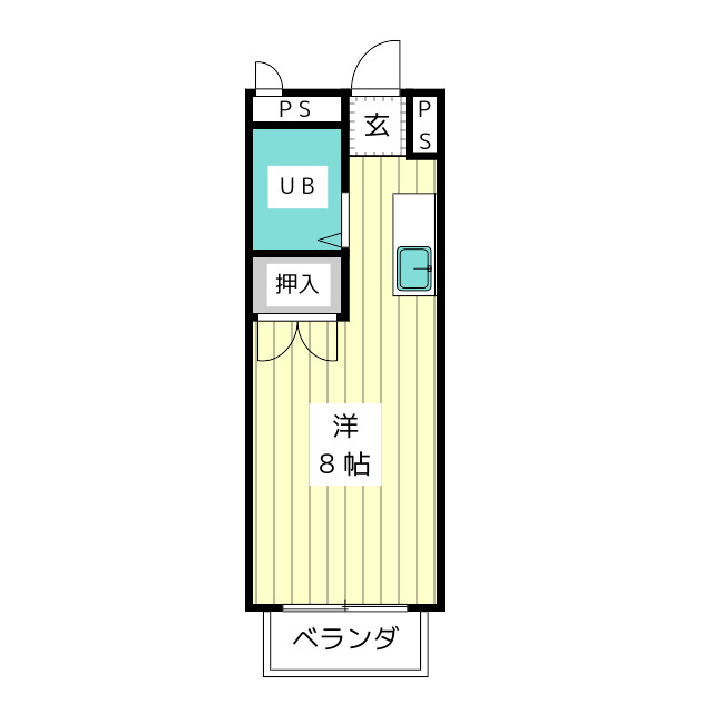 エステートピア浅井Ⅲ 間取り