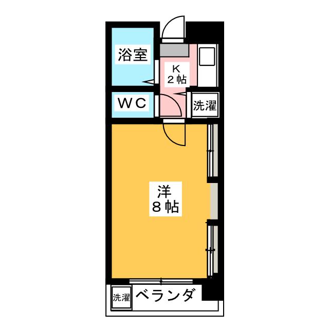 鏡ヶ池ハイツ 間取り