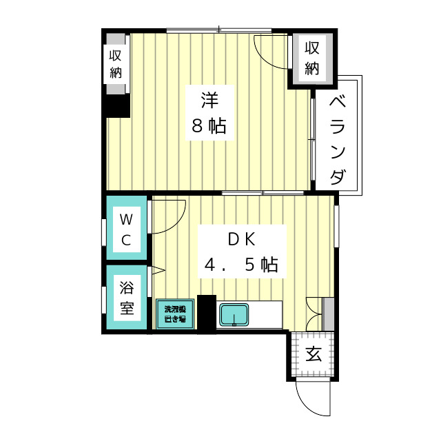 シティハイツヤマキ 間取り