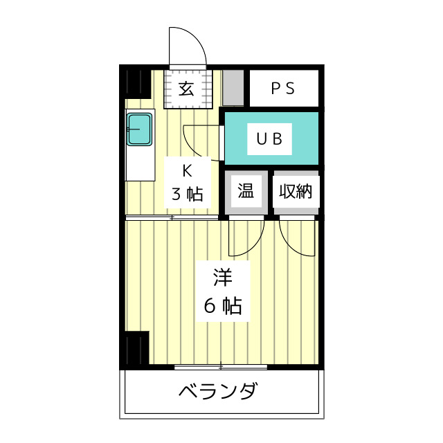ベルメゾン白川 間取り