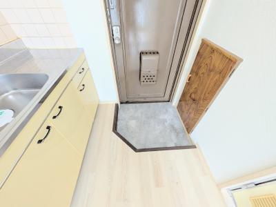 ベルメゾン白川 玄関