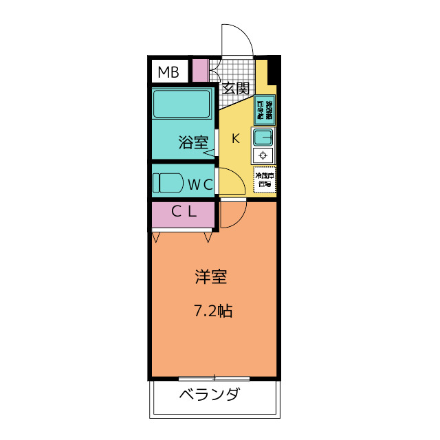 トリコロールハウス加藤 間取り
