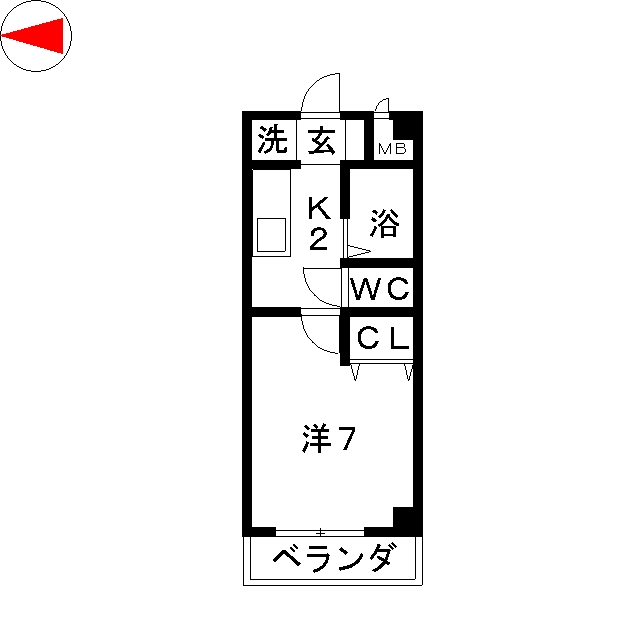 ヴァンベール桜山 間取り