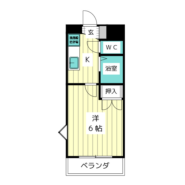 セントラルハイツ川名 間取り
