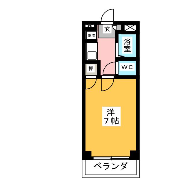 キャッスルハウス田園 間取り