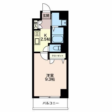 トリニティ那古野 間取り