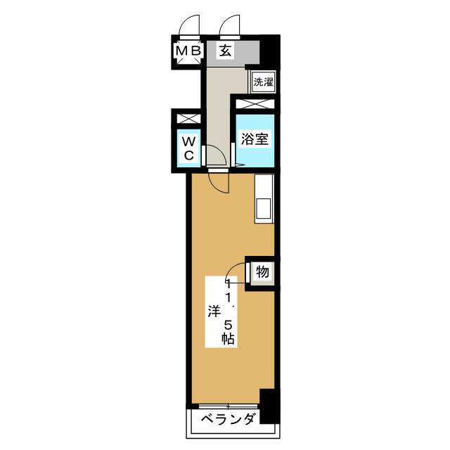 ブライト千早 間取り