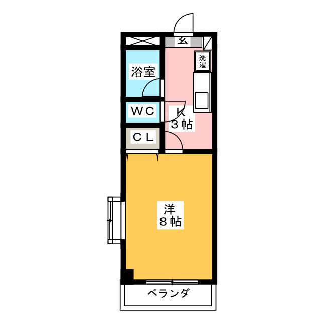 西科マンション 間取り