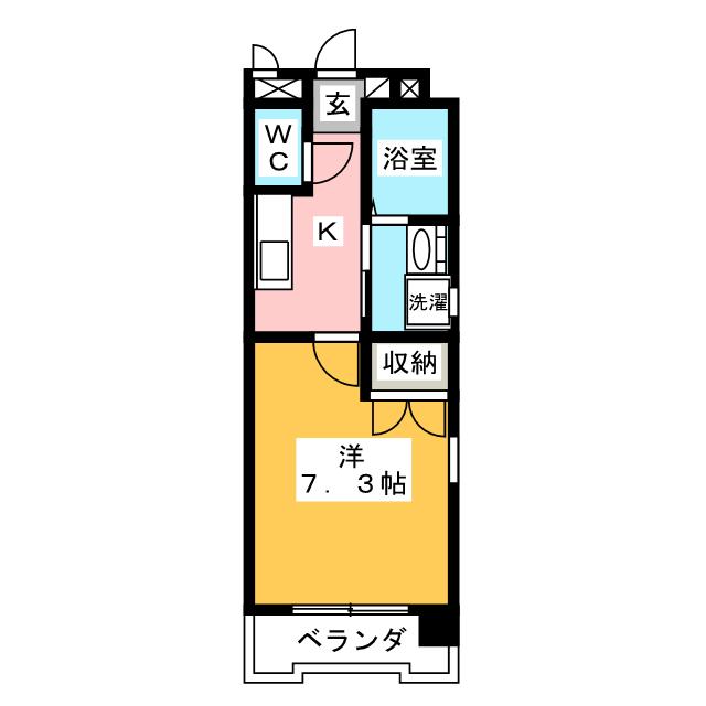 ウイングステージ御器所 間取り