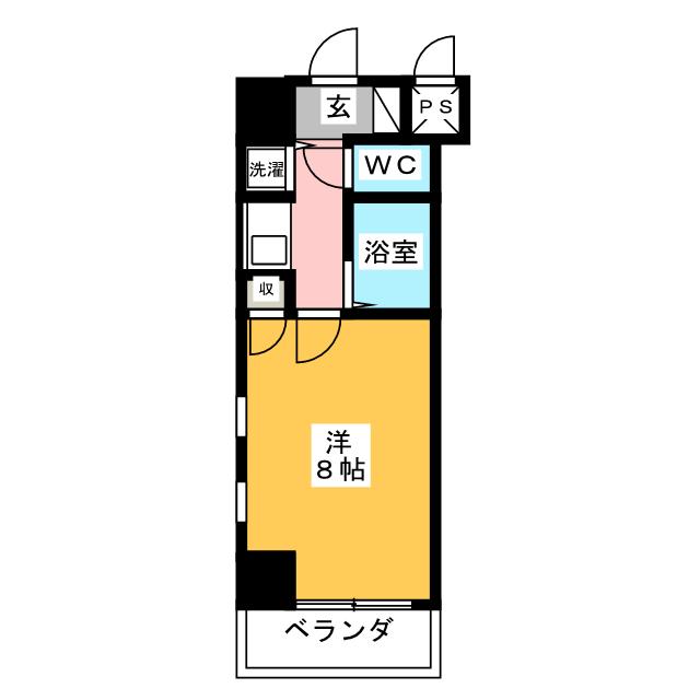 千早ベストビル 間取り