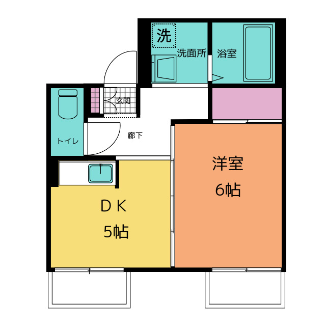 明和マンション 間取り