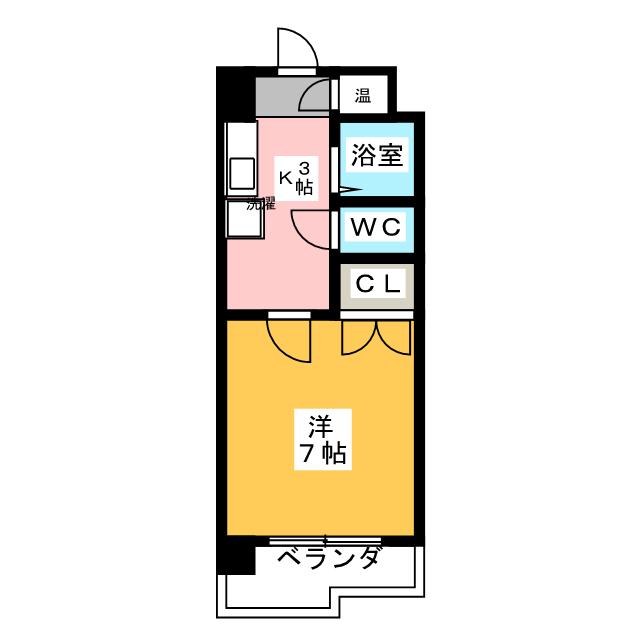 幸川マンション北館 間取り